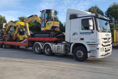 Excavator Towing